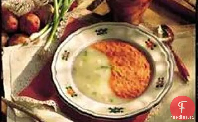 Sopa de Patata Increíblemente Cremosa