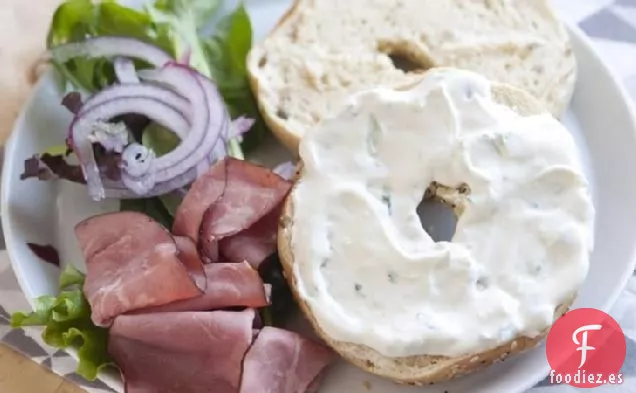 Bagels y Queso Crema de Cerveza