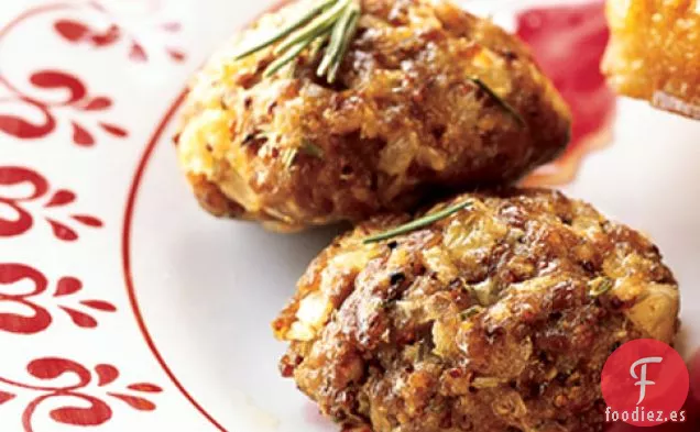 Salchichas De Desayuno Con Romero Y Mostaza