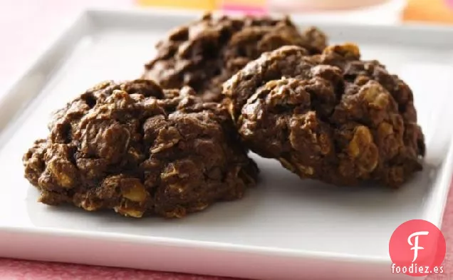 Galletas de Avena con Doble Chocolate