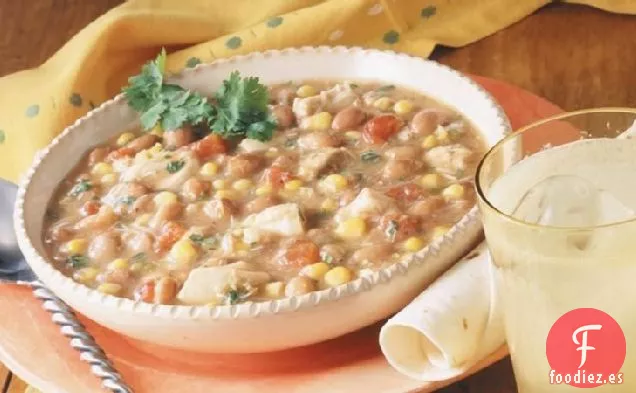 Estofado de Pollo y Frijoles del Suroeste