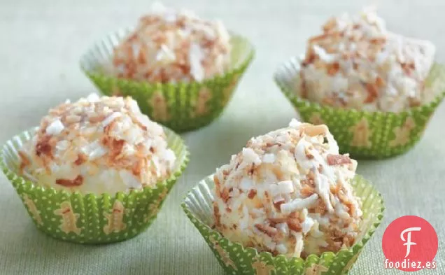 Trufas de Chocolate Blanco