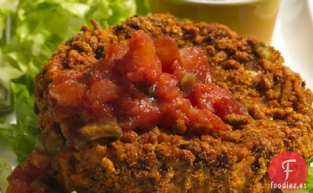 Pasteles de Arroz y Frijoles Rojos