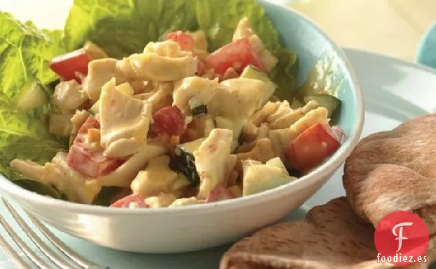Sándwiches de Pita con Ensalada de Pollo