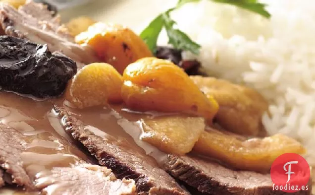 Carne de res Dulce y Salada de Cocción lenta
