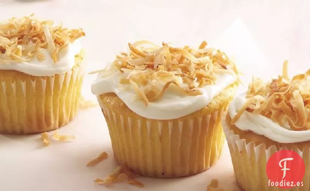 Cupcakes de Coco Doble