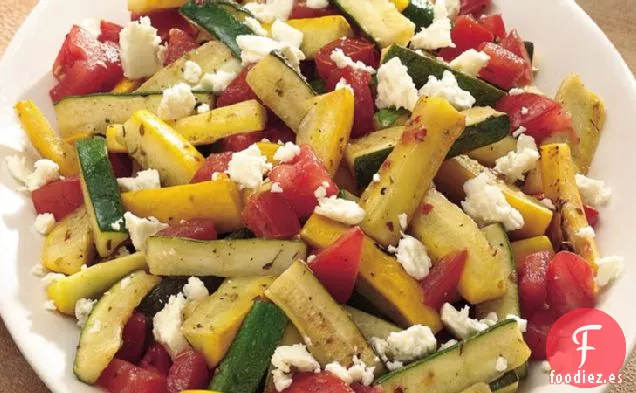 Calabaza Griega de Verano a la Parrilla