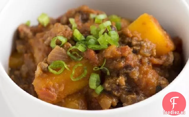 Chile de Ternera, Frijoles Negros y Calabaza