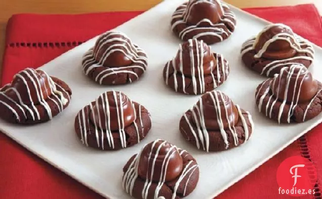 Galletas de Cereza Cubiertas de Chocolate