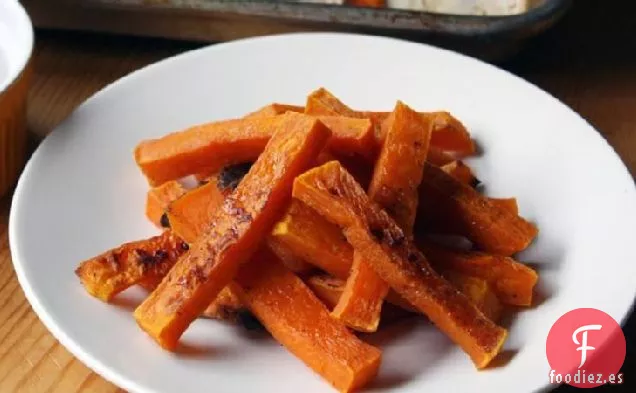 Patatas Fritas de Calabaza Al Horno
