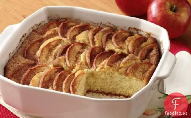 Pastel de Manzana con Especias y Azúcar