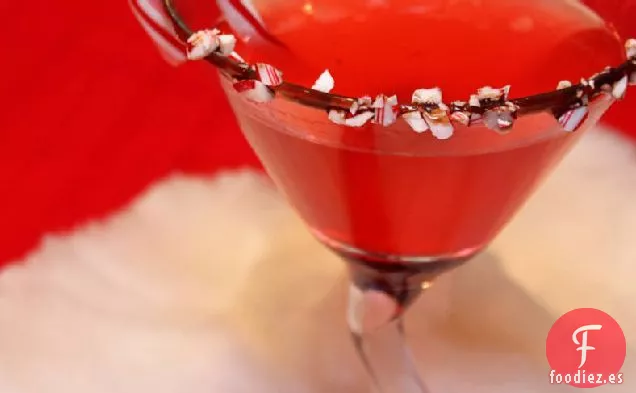 Cóctel de Bastón de Caramelo