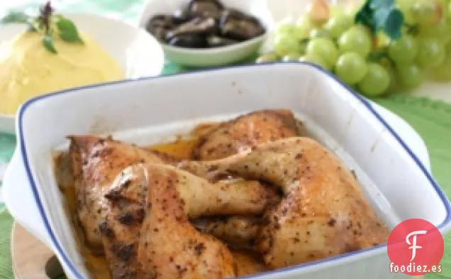 Pollo al Horno con Arce y Mostaza