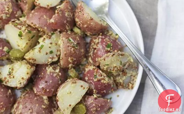 Ensalada de patata con rábano picante y Mostaza
