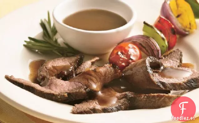 Filetes a La Parrilla con Glaseado de Romero y Balsámico