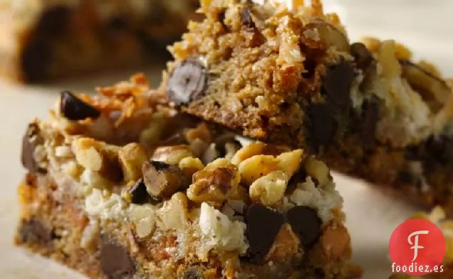 Barras de Capas Deliciosas sin Gluten