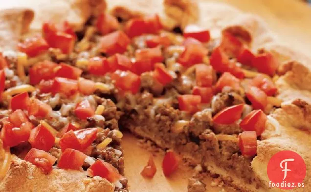 Pizza de Hamburguesa con Queso