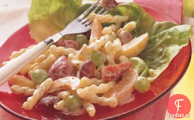 Ensalada de Frutas y Pasta con Yogur