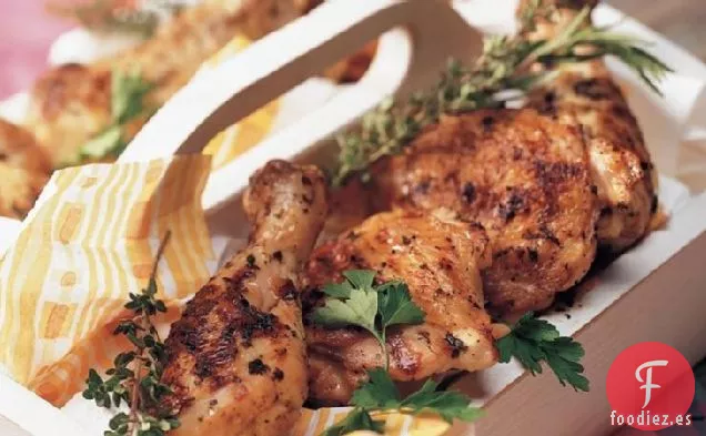 Pollo a la Parrilla con Tres Hierbas