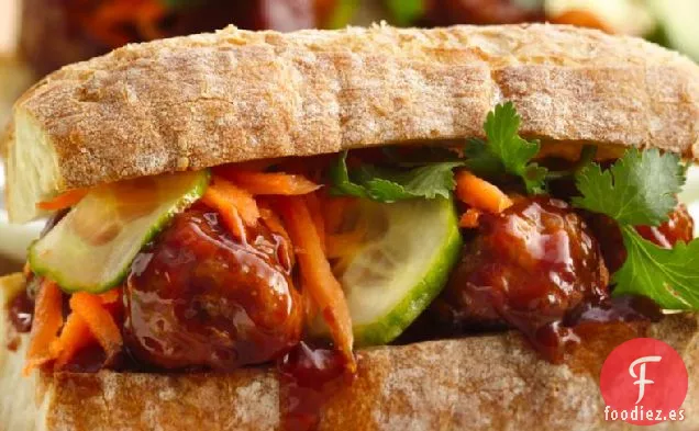 Cerveza Mi Subs Asiático de Albóndigas