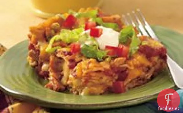 Lasaña de Pollo Taco Fiesta