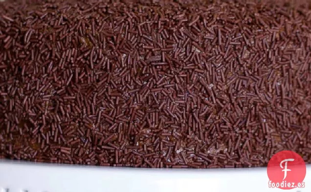 Pastel de Hormiga con Glaseado de Mascarpone de Chocolate