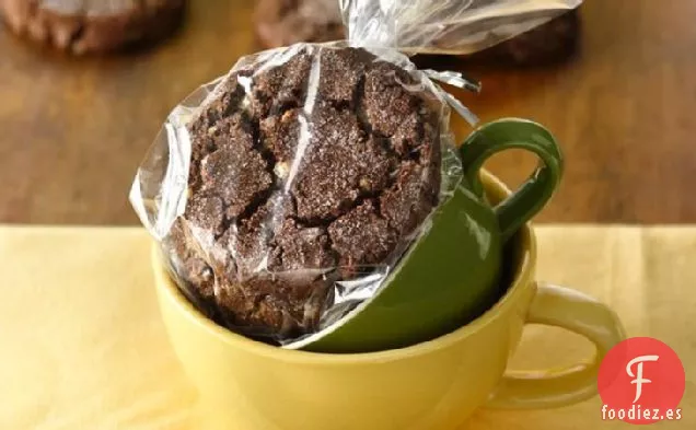 Galletas Arrugadas de Caramelo de Chocolate