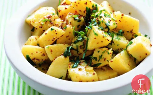 Ensalada de Patata con Vinagreta de Mostaza Granulada