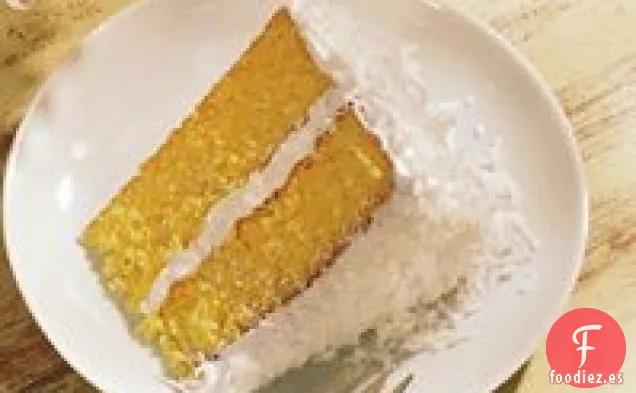 Pastel de Coco y Limón