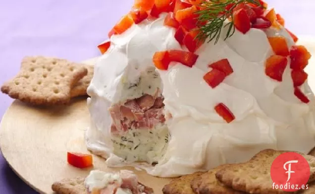 Crema de Salmón Ahumado en Capas