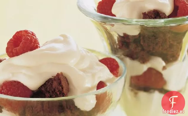 Parfaits de Brownie de Bayas