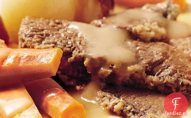 Asado de Olla a Fuego Lento de Nueva Inglaterra