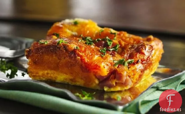 Cazuela de Brunch de Panqueques Inflados