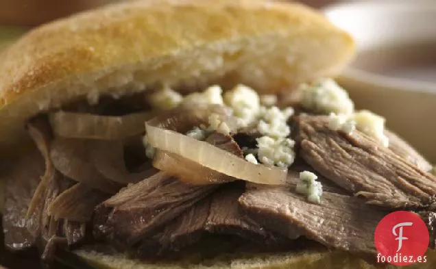 Sándwiches de Ternera y Queso Azul Zinfandel