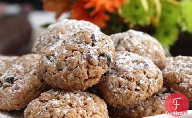 Galletas de Avena con Cardamomo y Arándanos