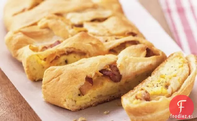 Trenza de Huevo y Tocino
