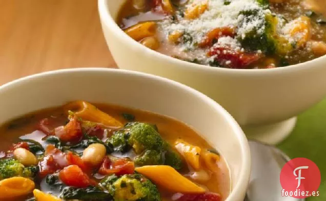 Sopa de Verduras Italiana Fácil