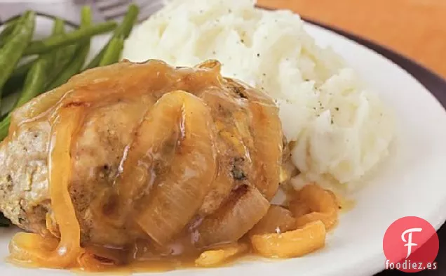 Panes de Carne de Pavo con Salvia y Salsa