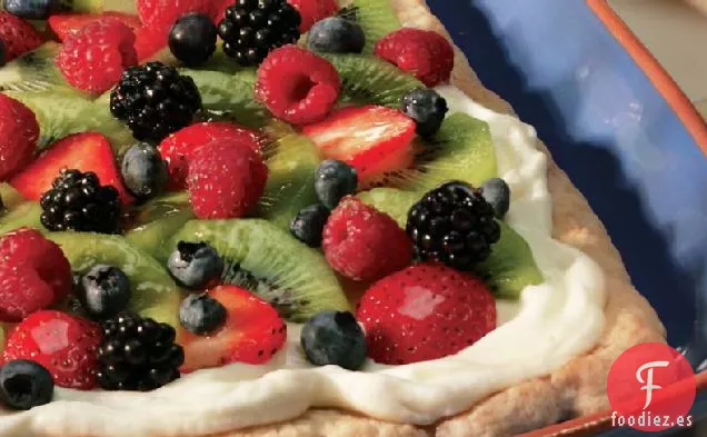 Tarta de Fruta Fresca Fácil