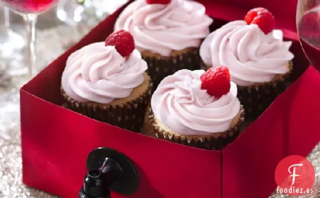 Cupcakes de Vino Rosado