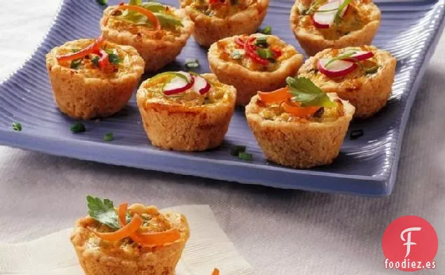 Mini Bocadillos de Pollo Chino
