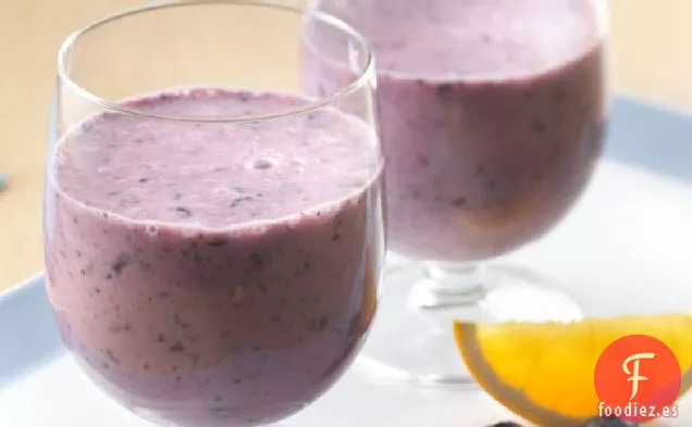 Batidos de Naranja y Arándanos