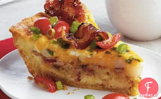 Pastel Marrón de Hachís con Tocino y Pimienta