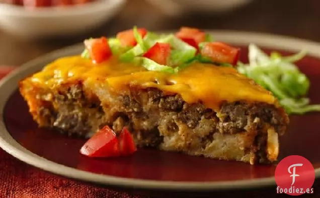 Pastel de Tacos Increíblemente Fácil Sin Gluten