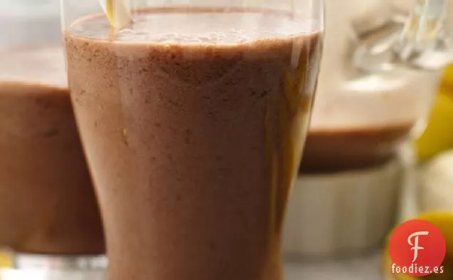 Batidos de Chocolate, Mantequilla de Maní y Plátano