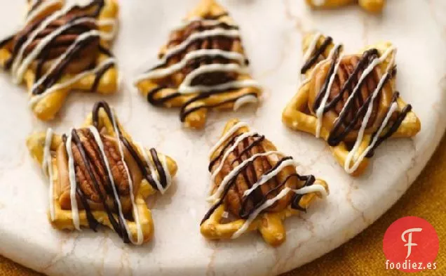 Pretzels de Caramelo y Nueces Pecanas