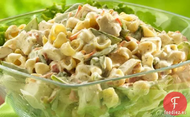 Ensalada de Pasta de Pollo y Limón