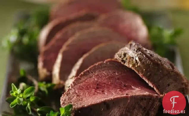 Lomo de Ternera Asado con Hierbas