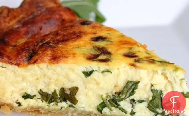 Quiche de Ricota y Rúcula