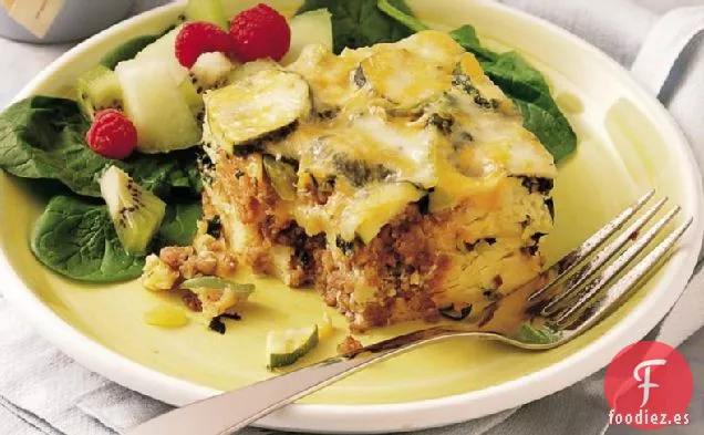 Estratos de Embutidos, Verduras y Quesos